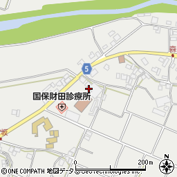 財田町公民館周辺の地図