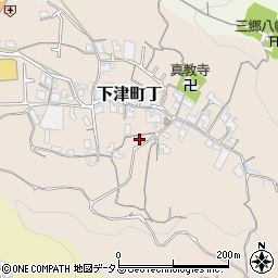 和歌山県海南市下津町丁491周辺の地図