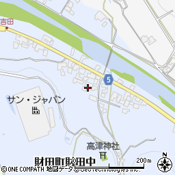 香川県三豊市財田町財田中120周辺の地図