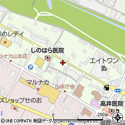 香川県三豊市山本町財田西262周辺の地図