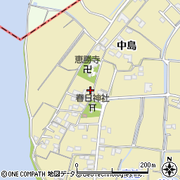 徳島県徳島市川内町中島295周辺の地図