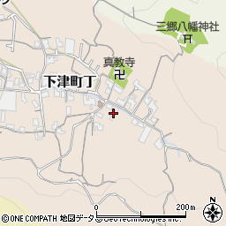 和歌山県海南市下津町丁440周辺の地図