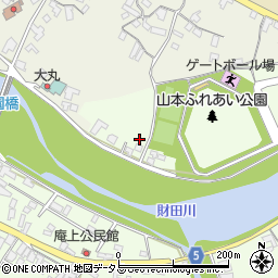 香川県三豊市山本町財田西213周辺の地図