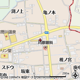 四国ぼぬーる徳島営業所周辺の地図