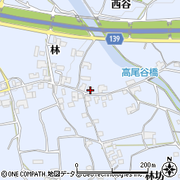 徳島県阿波市土成町高尾林15-1周辺の地図