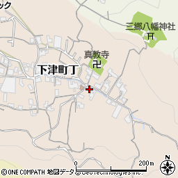 和歌山県海南市下津町丁441周辺の地図