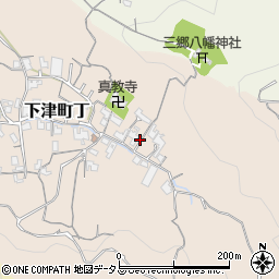 和歌山県海南市下津町丁233周辺の地図