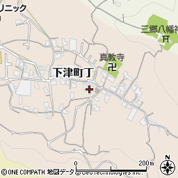 和歌山県海南市下津町丁2周辺の地図