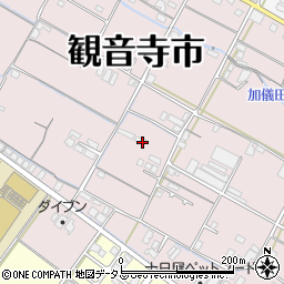 香川県観音寺市出作町111周辺の地図