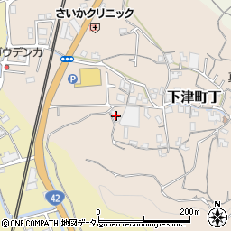 和歌山県海南市下津町丁18周辺の地図