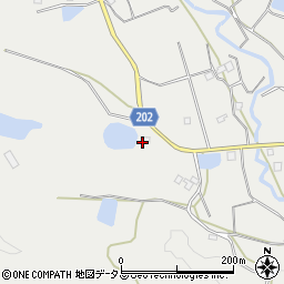 香川県三豊市財田町財田上6802周辺の地図