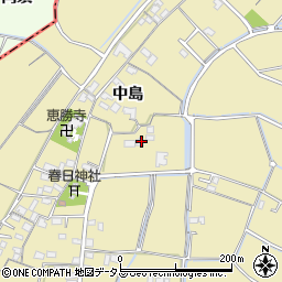 徳島県徳島市川内町中島周辺の地図