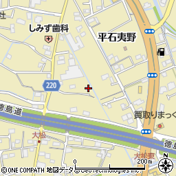 徳島県徳島市川内町平石夷野19周辺の地図