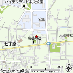 徳島県徳島市応神町吉成七丁原周辺の地図