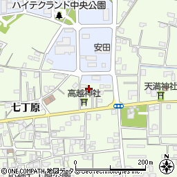 徳島県徳島市応神町吉成（七丁原）周辺の地図