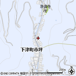 和歌山県海南市下津町市坪1521周辺の地図