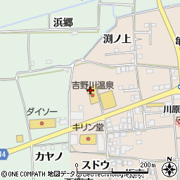 徳島県板野郡上板町椎本四宮西周辺の地図