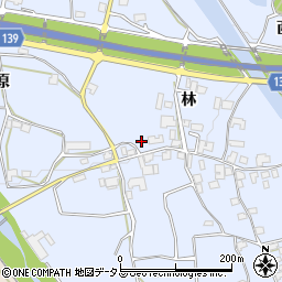 徳島県阿波市土成町高尾林59-1周辺の地図