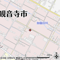 香川県観音寺市出作町158周辺の地図