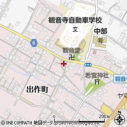 香川県観音寺市出作町903周辺の地図