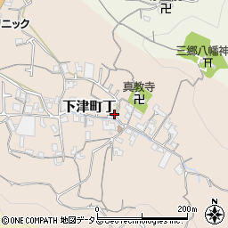 和歌山県海南市下津町丁215周辺の地図