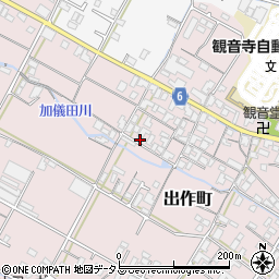 香川県観音寺市出作町985周辺の地図
