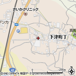 和歌山県海南市下津町丁58周辺の地図