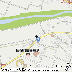香川県三豊市財田町財田上2207周辺の地図