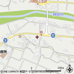 香川県三豊市財田町財田上2111周辺の地図