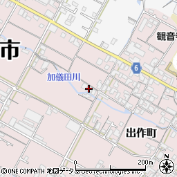 香川県観音寺市出作町1006周辺の地図