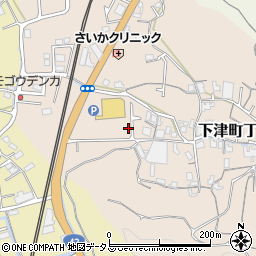 和歌山県海南市下津町丁51周辺の地図