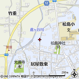 徳島県板野郡上板町鍛冶屋原周辺の地図