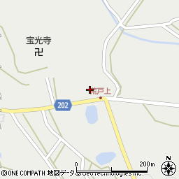 香川県三豊市財田町財田上7040周辺の地図