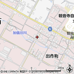 香川県観音寺市出作町984周辺の地図
