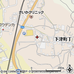 和歌山県海南市下津町丁52-8周辺の地図