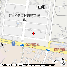 株式会社ジェイテクト徳島工場　熱処理課周辺の地図