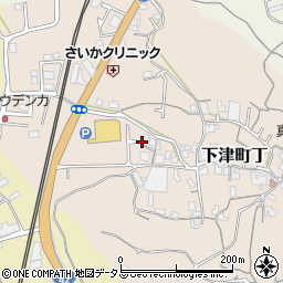 和歌山県海南市下津町丁62周辺の地図