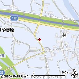 徳島県阿波市土成町高尾林70周辺の地図