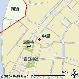 徳島県徳島市川内町中島334周辺の地図
