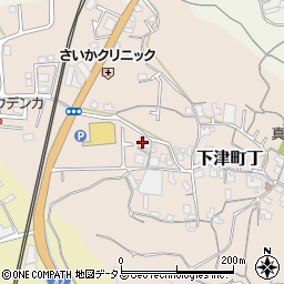 和歌山県海南市下津町丁61周辺の地図