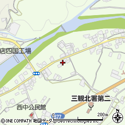 香川県三豊市山本町財田西989周辺の地図