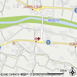 香川県三豊市財田町財田上2069周辺の地図