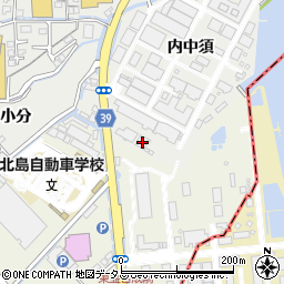 四国電気工業株式会社　東亜合成作業所周辺の地図