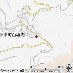 和歌山県海南市下津町百垣内499周辺の地図