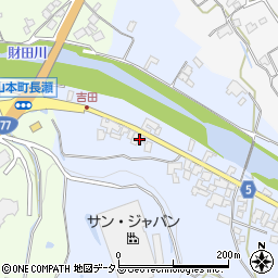 香川県三豊市財田町財田中94周辺の地図