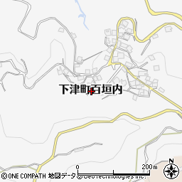 和歌山県海南市下津町百垣内周辺の地図