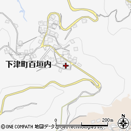 和歌山県海南市下津町百垣内488周辺の地図