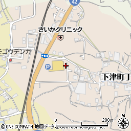 和歌山県海南市下津町丁64周辺の地図