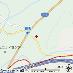 山口県美祢市東厚保町山中712周辺の地図