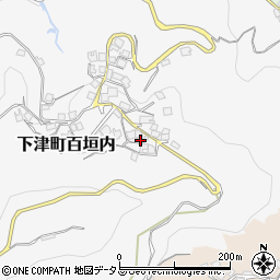 和歌山県海南市下津町百垣内489周辺の地図